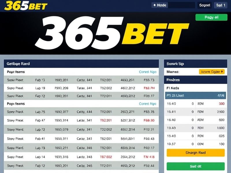 Discover 365bet.com – your ultimate destination for online gambling. Play sports betting, casino games, pokies, and more with 24/7 access. Experience real money betting, expert guides, and exclusive promotions.